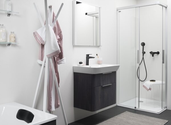 LAUFEN HF500702428000 - Umyvadlová baterie LAURIN 16,2 cm matná černá