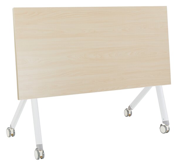 Skládací psací stůl BENDI Světle hnědá 120 cm 60 cm s koly