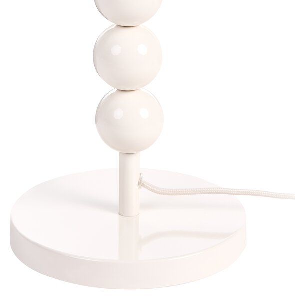 Stolní lampa LOKY Kov Bílá