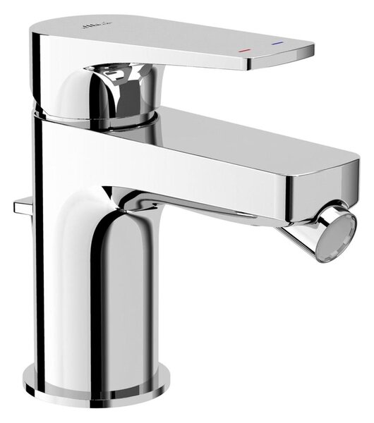 JIKA H3411X10041111 - Bidetová baterie + výpusť bez přepadu CUBITO 12,8 cm chrom