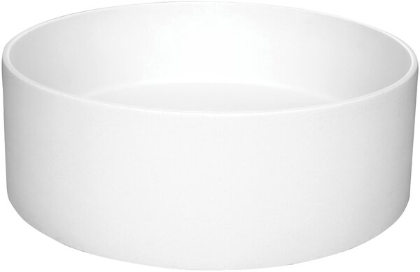 Deante Silia umyvadlo 36x36 cm kulatý na pult bílá matný CQS_AU4S