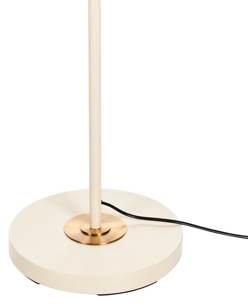 Stojací lampa LENNON Nastavitelná Kov Světle béžová