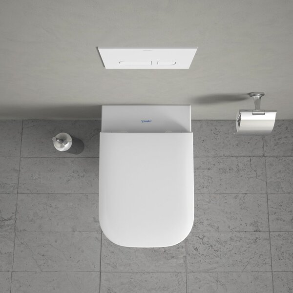 Duravit Happy D.2 záchodová mísa závěsná bez splachovacího kruhu bílá 2222090000