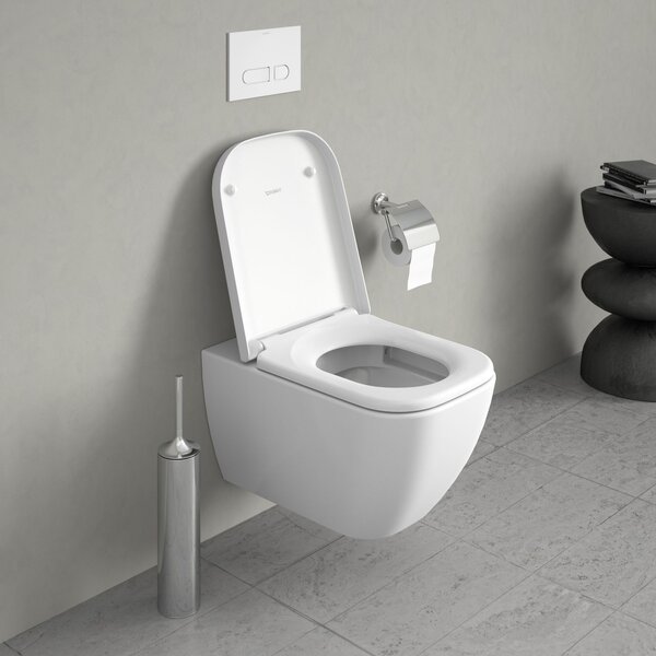 Duravit Happy D.2 záchodová mísa závěsná bez splachovacího kruhu bílá 2222090000