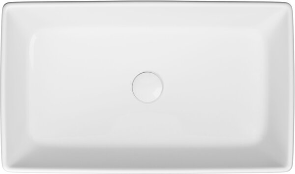 Cersanit City umyvadlo 60.5x36 cm obdélníkový na pult bílá K35-047