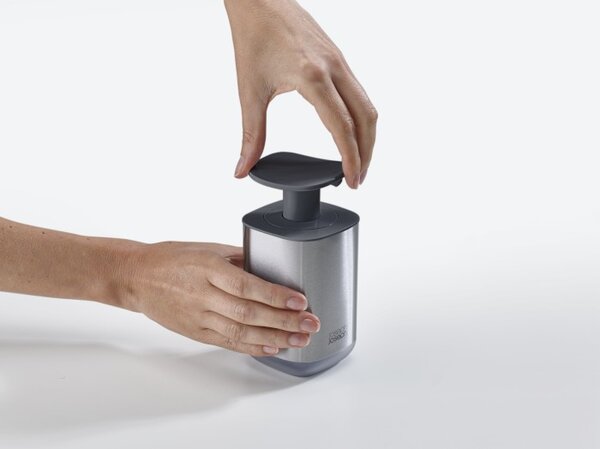 Joseph Joseph Presto dávkovač mýdla 350 ml černá-stříbrná 85164