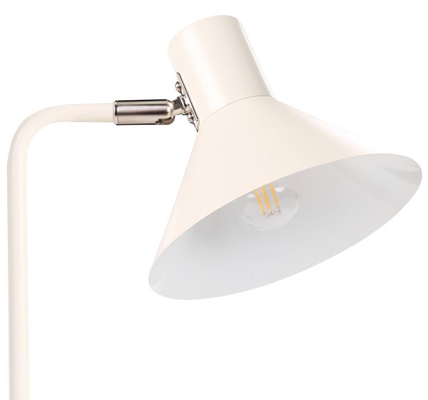 Stojací lampa RIMAVA Kov Krémově bílá