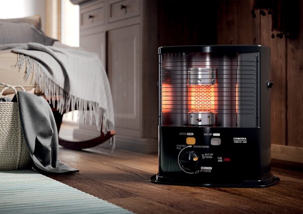 Tecno Air System RX 2485, Podlaha, Černá, Otočné, 2400 W, 90 m³, 452 mm