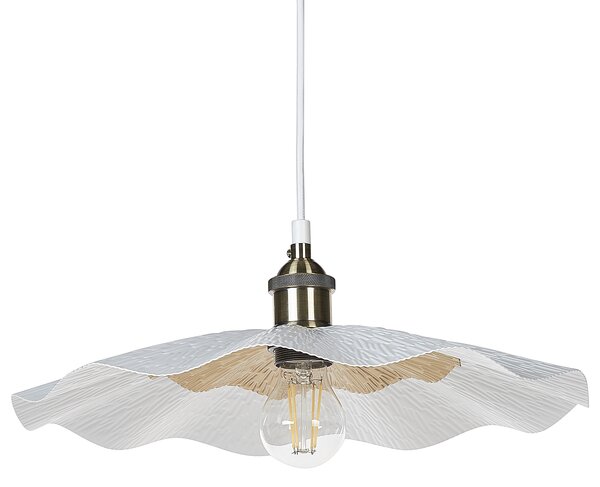 Závěsná lampa PHILS Kov Bílá
