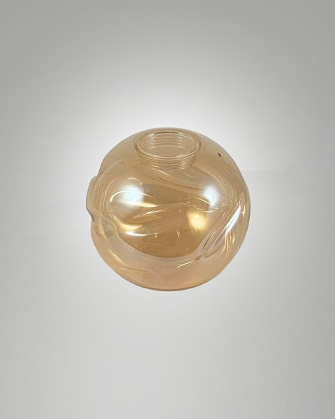 FABAS 3848-51-125 Stínidlo Kit Luci Glass pro závěsnou základnu 8W amber - FABAS