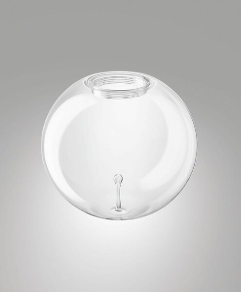 FABAS 3805-51-372 Stínidlo Kit Luci Glass pro závěsnou základnu 14W průhledná/kapka - FABAS