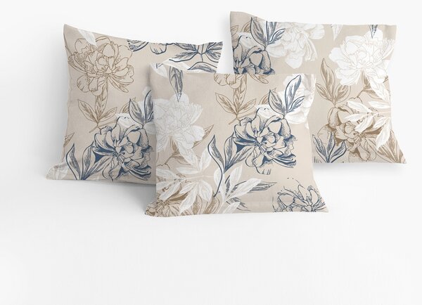 Povlečení Flora Linen 100% len povlak 70/90