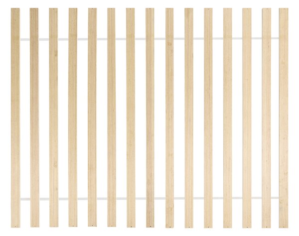 Postel Borovicové dřevo URDOS 180 x 200 cm Světle hnědá