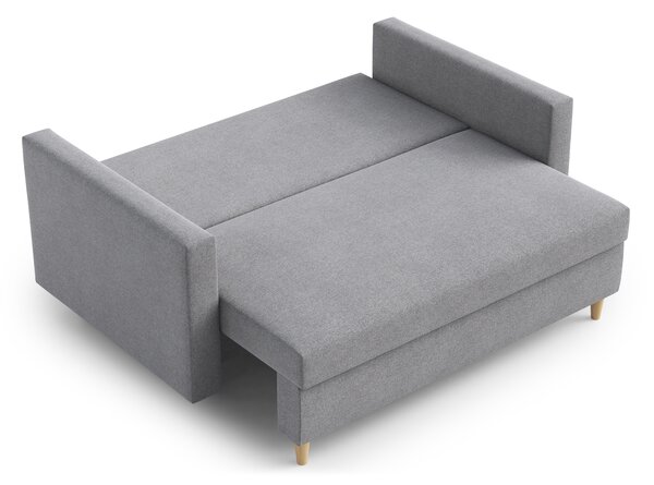 Pohovka dvousedačka Louis (šedá). Akce -15%