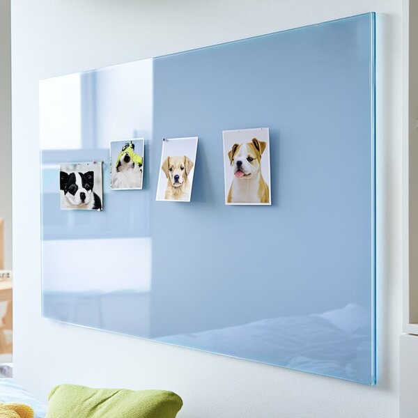 Modrá královská skleněná magnetická tabule Smatab® - 60 × 90 cm