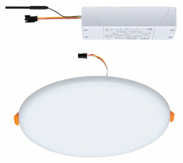 PAULMANN Smart Home Zigbee LED vestavné svítidlo Veluna VariFit měnitelná bílá 215mm IP44 17W 953.87