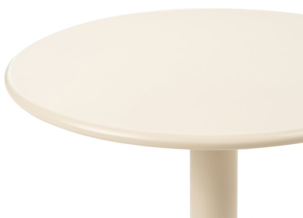 Zahradní konferenční stolek VITTUONE 50 cm 50 cm Kov Béžová