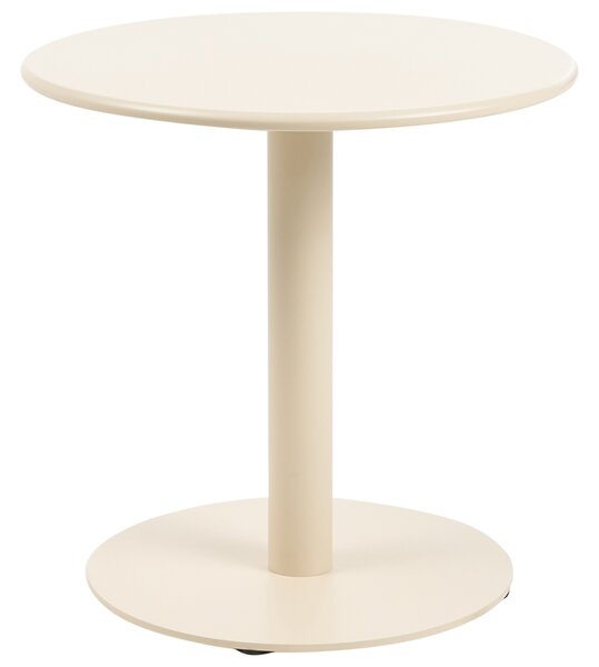 Zahradní konferenční stolek VITTUONE 50 cm 50 cm Kov Béžová