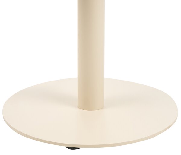 Zahradní konferenční stolek VITTUONE 50 cm 50 cm Kov Béžová