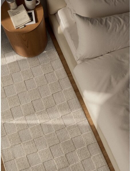 Krémový ručně tkaný vlněný běhoun 80x200 cm Scala – Villeroy&Boch