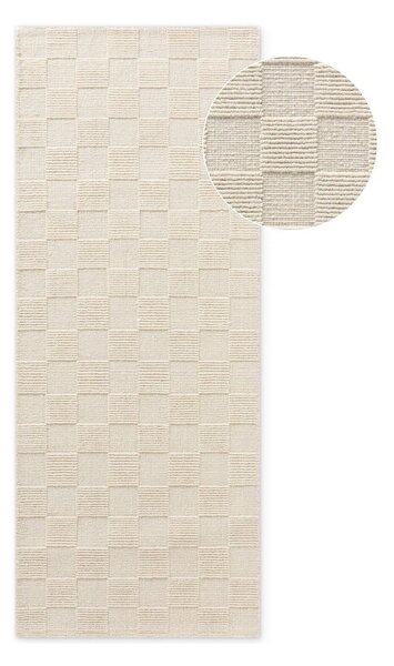 Krémový ručně tkaný vlněný běhoun 80x200 cm Scala – Villeroy&Boch