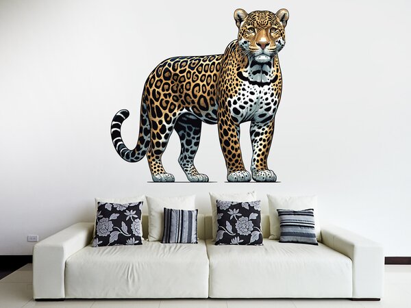 Leopard arch 100 x 97 cm