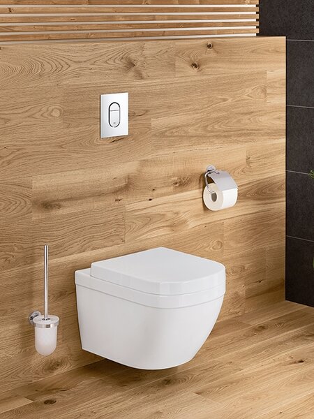 Grohe Euro Ceramic záchodová mísa závěsná bez splachovacího kruhu s vírovým splachováním bílá 39328000