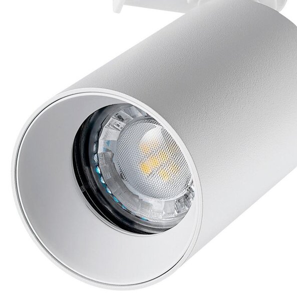 IMPR 707155 Deko-Light 1-fázový kolejnicový systém bodové svítidlo, Can, 1x max. 7,5 W, GU10, 220-240V bílá 134 mm