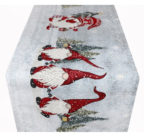 Vánoční gobelínový běhoun na stůl Merry Christmas Chenille IT044 Barva Vícebarevná Rozměry 40x130 cm