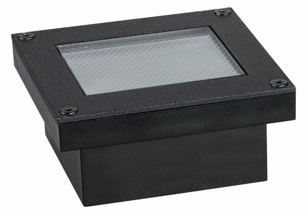 PAULMANN Solární LED zemní svítidlo Domenic IP67 3000K černá