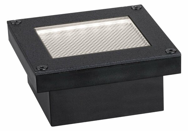 PAULMANN Solární LED zemní svítidlo Domenic IP67 3000K černá
