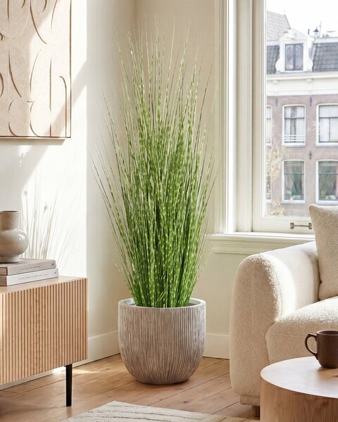 Umělá rostlina ZEBRA GRASS 120 cm Zelená