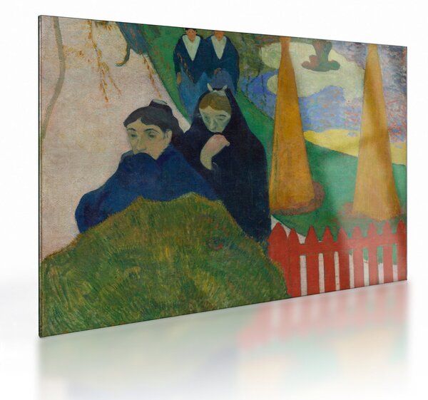 Skleněný obraz - Paul Gauguin, Arlésiennes (Mistral), reprodukce (70x50 cm)