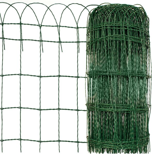 Zahradní plot Ornamentální proutí Zelená 65 x 10 m