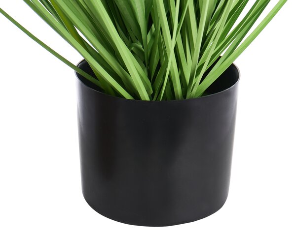 Umělá rostlina ONION GRASS 120 cm Bílá