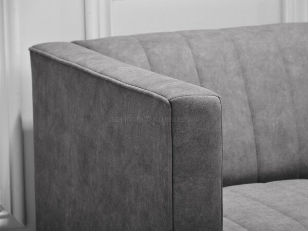 Relaxační křeslo Rotundas (šedá). Akce -10%