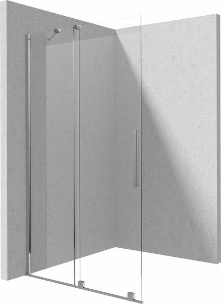 Deante Prizma sprchová zástěna walk-in 100 cm chrom lesk/průhledné sklo KTJ_030R