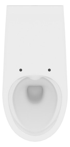 Cersanit Etiuda záchodová mísa závěsná Bez oplachového kruhu pro osoby se zdravotním postižením bílá K670-002