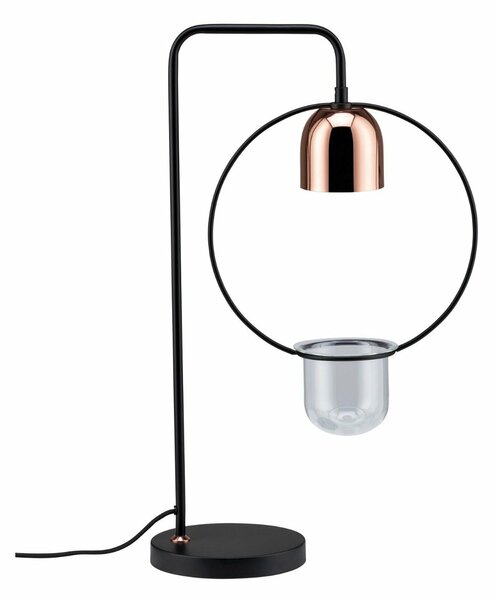PAULMANN Stolní lampa Fanano 1-ramenné pro osvětlení rostlin černá/měď 797.46 P 79746