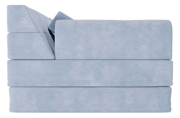 Designová modulární pohovka pro děti 150 cm, světle modrá