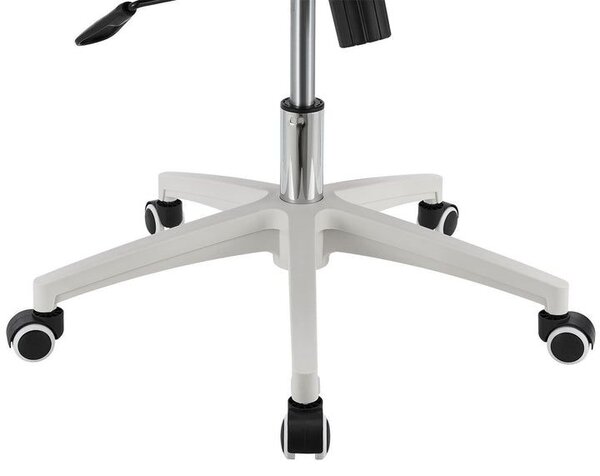 Ergonomická kancelářská židle, šedá/bílá, síťovina