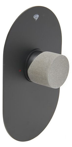 Sprchová baterie SAT Fusion včetně podomítkového tělesa páka beton SATBSFU210BC