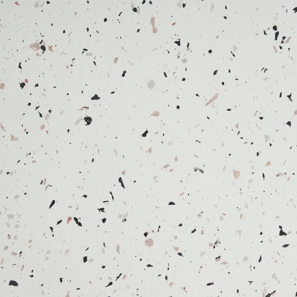 Odkládací stolek FALIRO 37 cm 37 cm Terrazzo efekt Krémově bílá
