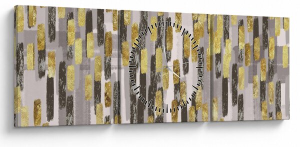 Obraz - Moderní dekorace (s hodinami) (90x30 cm)
