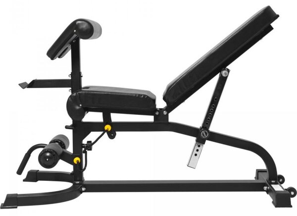 GORILLA SPORTS Nastavitelná lavice s opěrkou na bicepsy