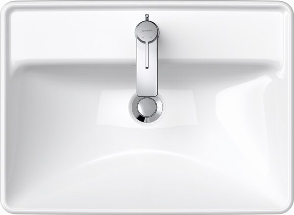Duravit D-Neo umyvadlo 60x44 cm obdélníkový zápustný bílá 0357600027