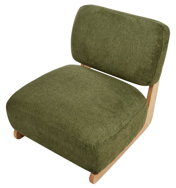 Křeslo KOKKOLA Tkanina Zelená