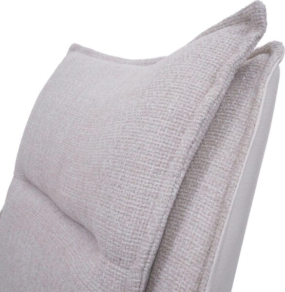 Jídelní židle HWC-N71, kuchyňská židle, otočná, tkanina/textil (420g/m²) Oeko-Tex krémovo-béžová