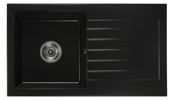 Kuchyňský dřez Lemmion (černá) (bez otvoru pro baterii) (P). 1065945