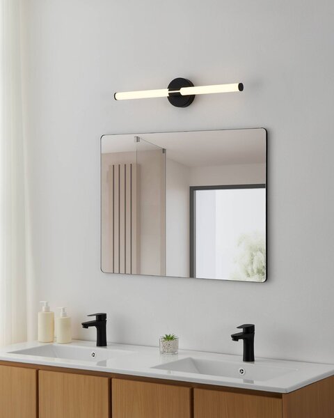901853 RAMOLA Led nástěnné svítidlo 11W, 1200lm, CCT 3000/4000/6500K, IP44, d.600mm, černá